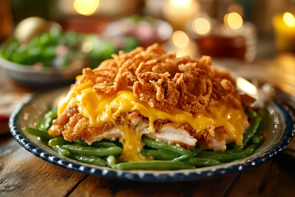 Chicken and Green Bean Casserole