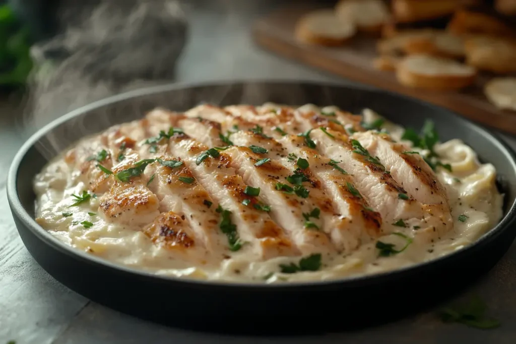 Better chicken alfredo dish