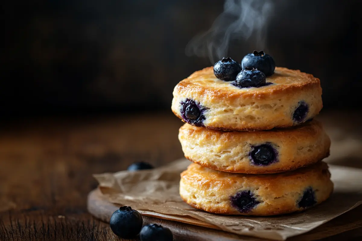 Blueberry biscuits recipe