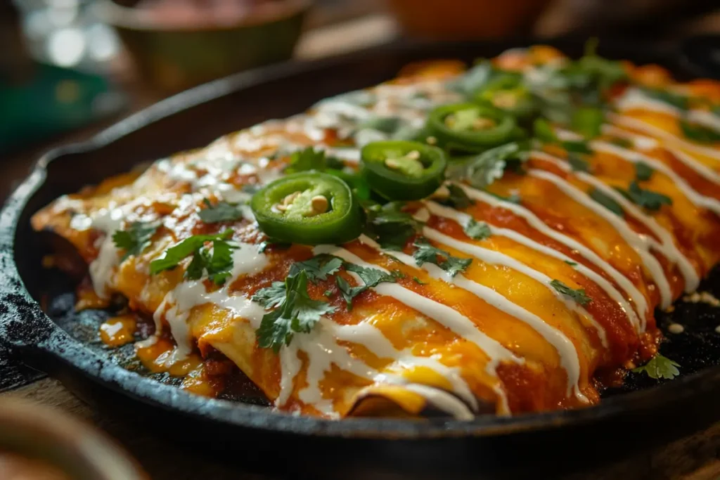 secret to good enchiladas