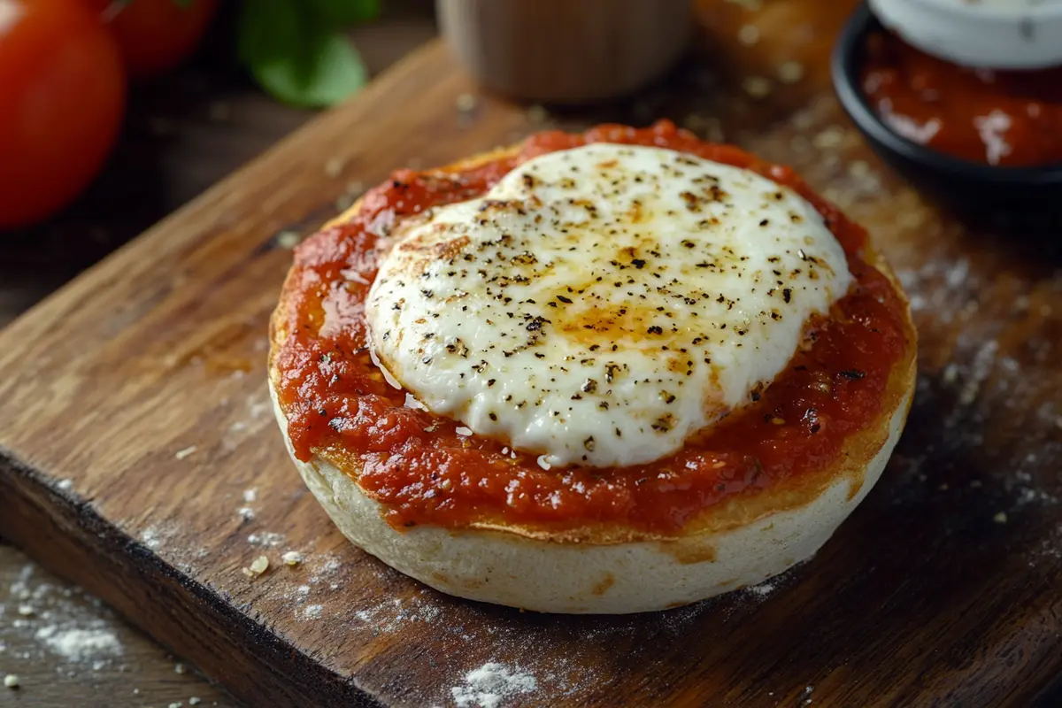 English muffin pizza origin