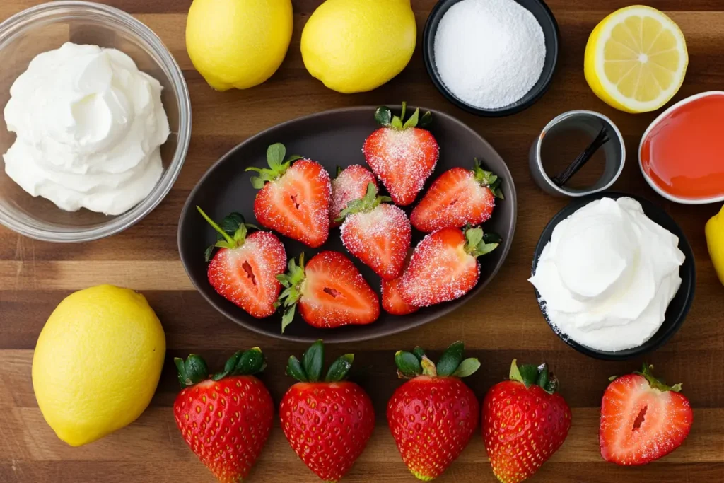  Cheesecake deviled strawberries ingredients