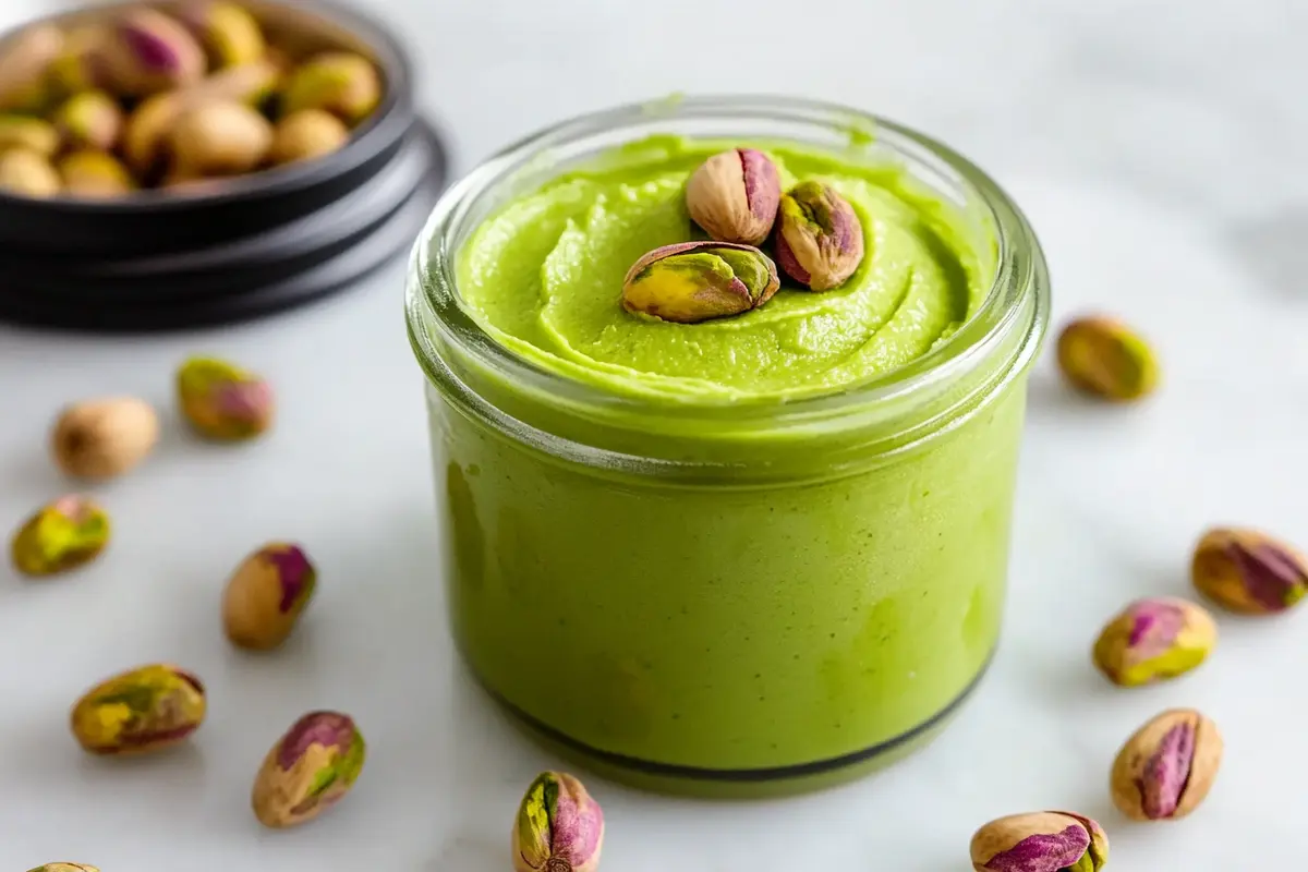 Jar of Pistachio Cream