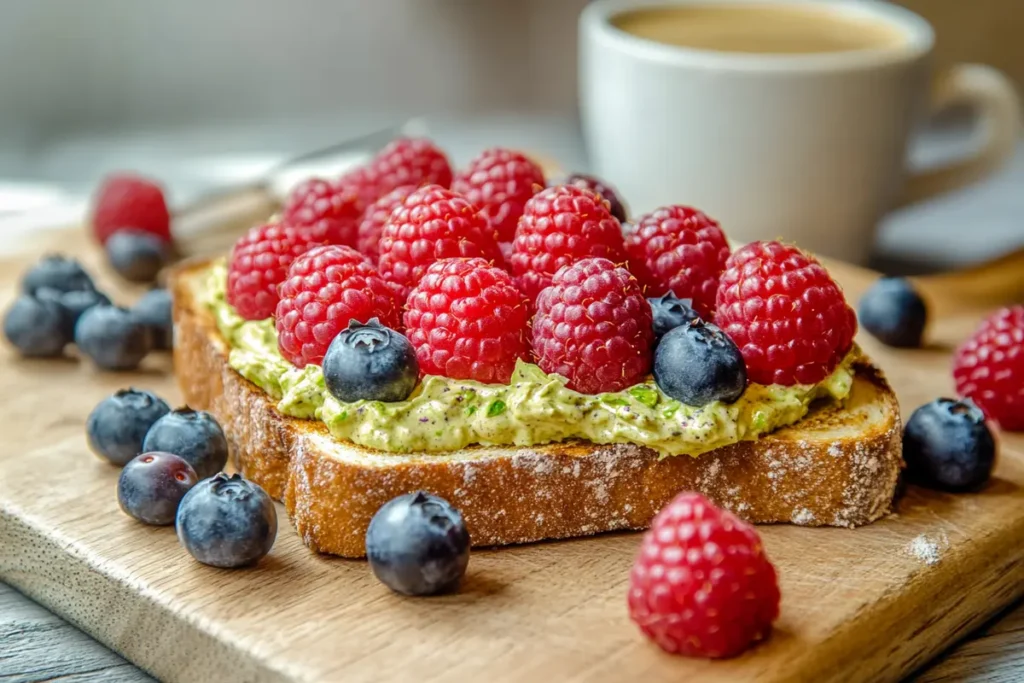  Pistachio Cream Breakfast Toast