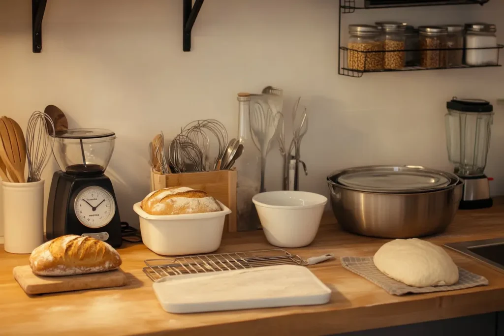 Essential Equipment for Condensed Milk Bread Baking